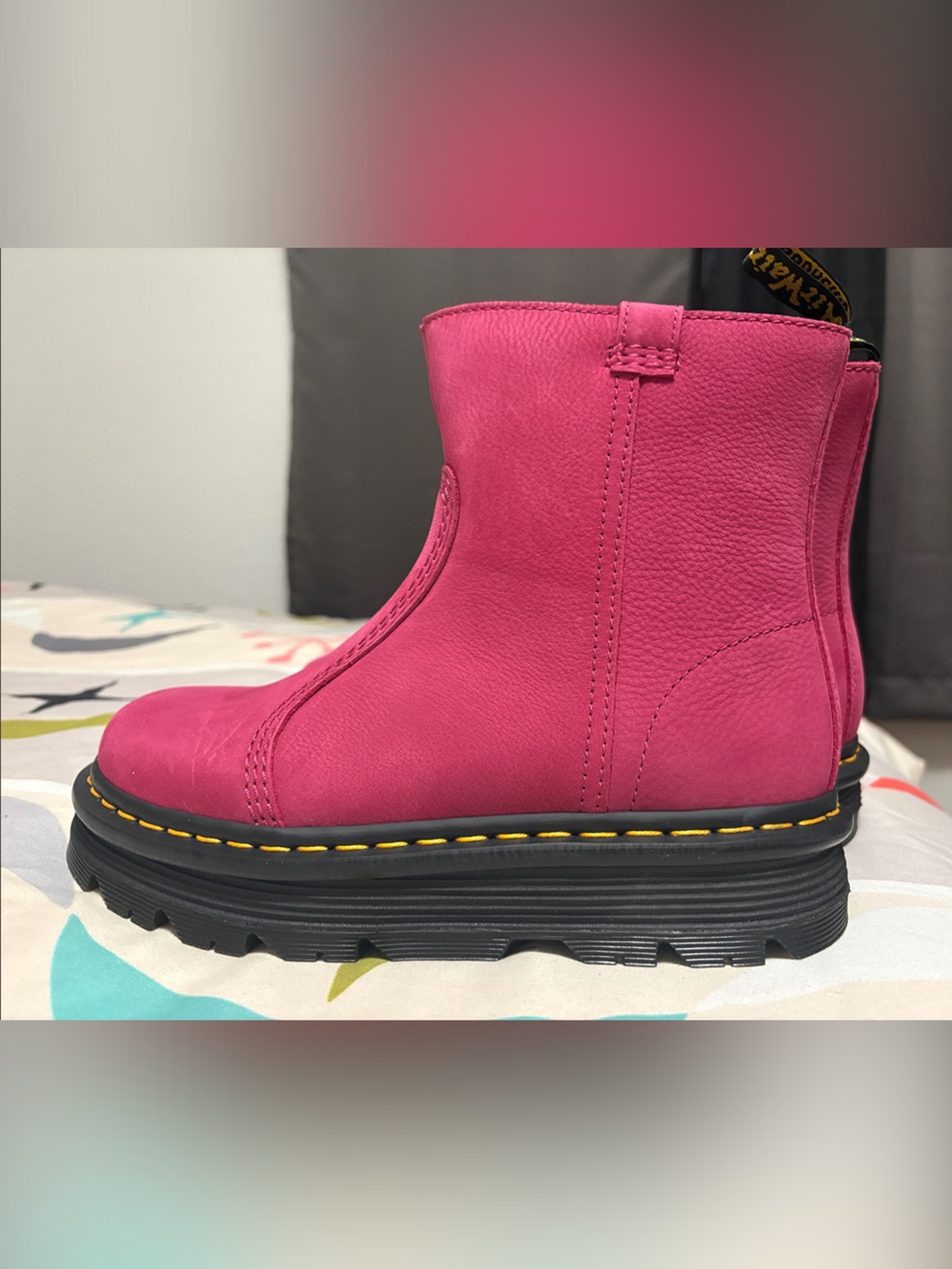 Dr. Martens Zebzag Rigger Boots